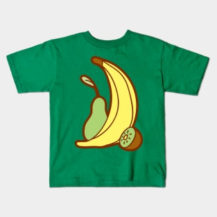 Banana Kiwi Pear Kids T-Shirt